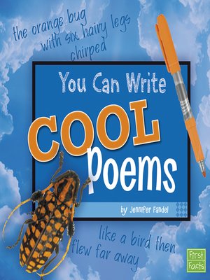 cover image of You Can Write Cool Poems